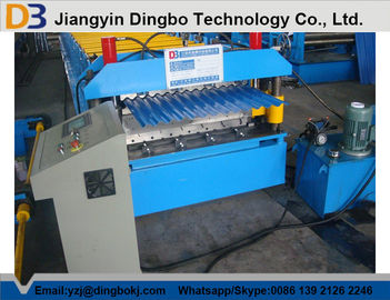 3kw Hydraulic Motor Corrugated Roll Forming Machine with PLC Controller for Simple House